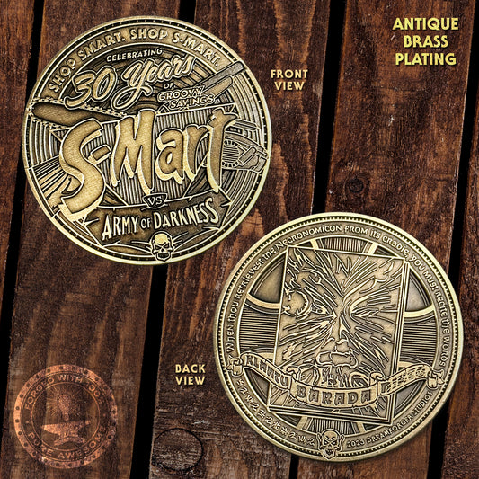 "S-Mart vs. Army of Darkness" 30th Anniversary Metal Collector Coin