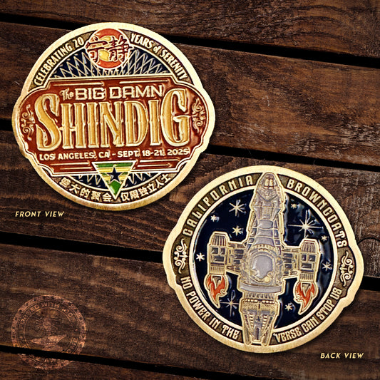 "The Big Damn Shindig" Limited Edition Metal Collector Coin