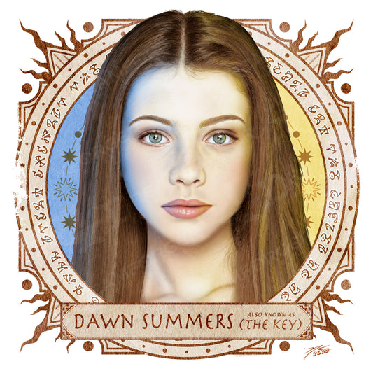 "Dawn Summers (a.k.a. The Key)" Portrait Art Mini-Print • Run of 150