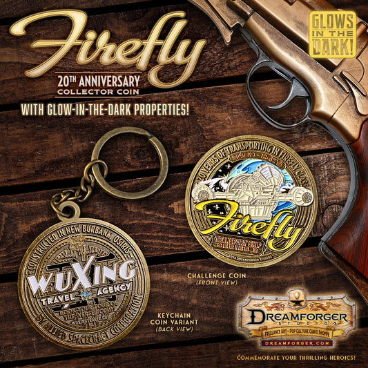 "Firefly 20th Anniversary" Metal Collector Coin