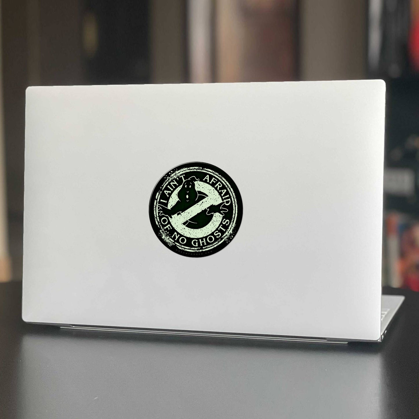 Ghost Bustin' "Circle Stamp" GITD Spectral Sticker