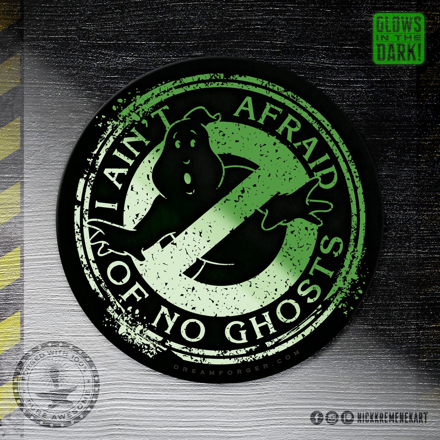 Ghost Bustin' Glow-In-The Dark Spectral Stickers (Set 1)