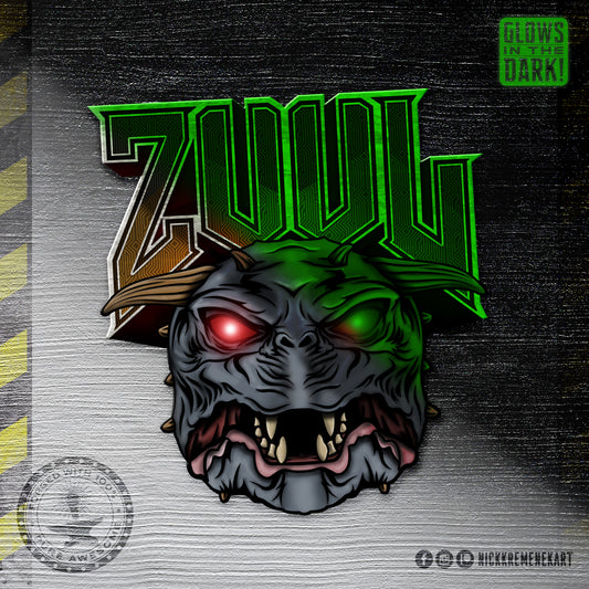 Ghost Bustin' "Zuul is DOOMed" GITD Spectral Sticker