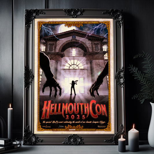 "Welcome to HellmouthCon 2025" Limited Edition Poster