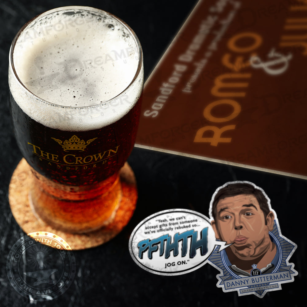 Hot Fuzz "Jog On" Vinyl Sticker ("Speaking Of..." Series)