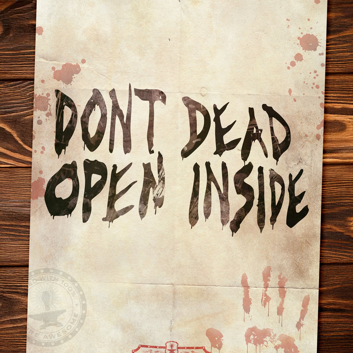 "Wanted: Rick Grimes" Limited Portrait Art Print • Run of 25