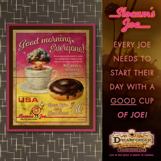 "Slocum's Joe" Retro Fallout Ad Art Print