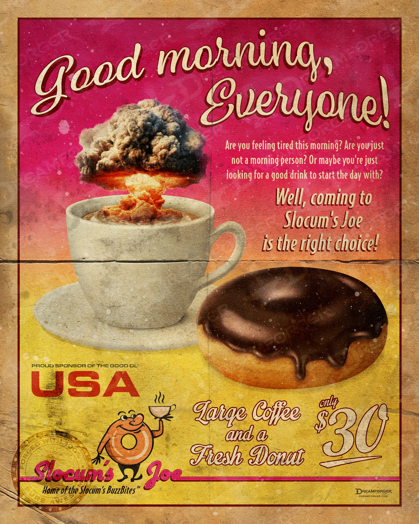 Fallout Wasteland Retro Ads Art Print Bundle