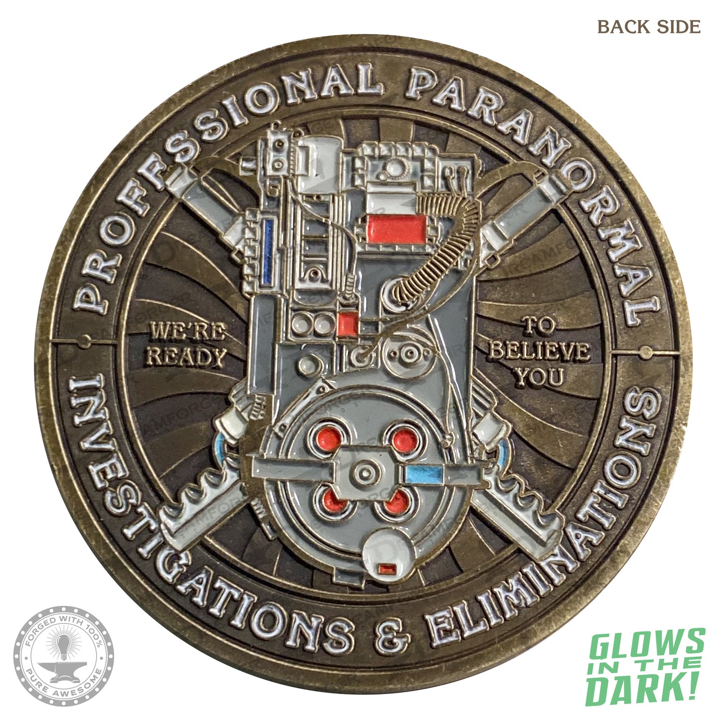 "Marshmallow Incident Scientist Survivor" Coin & Pin Bundle