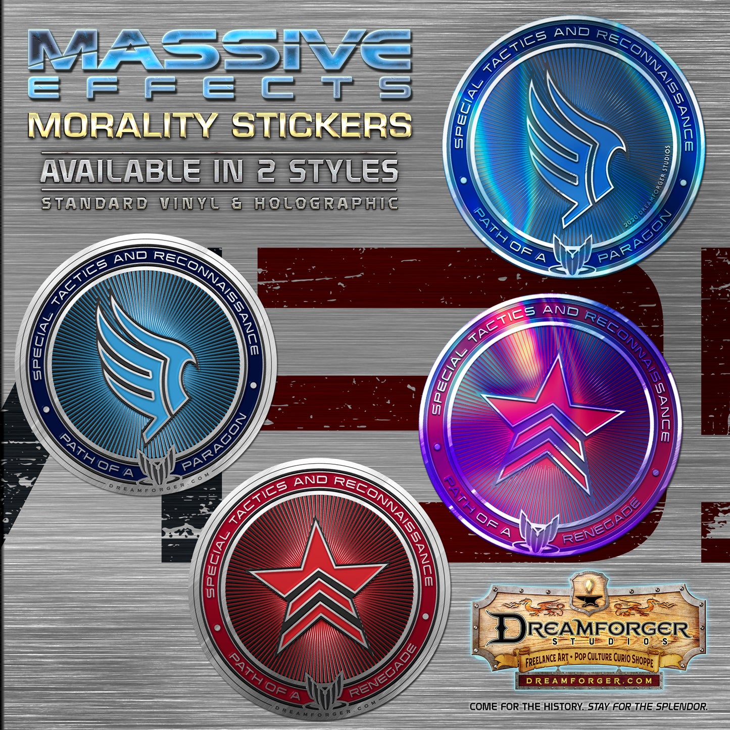ME Galactic Decal Sets