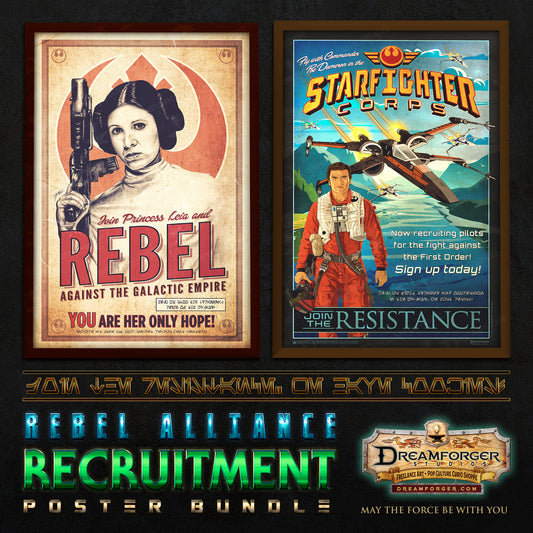 Rebel Alliance Recruitment Poster Bundle!