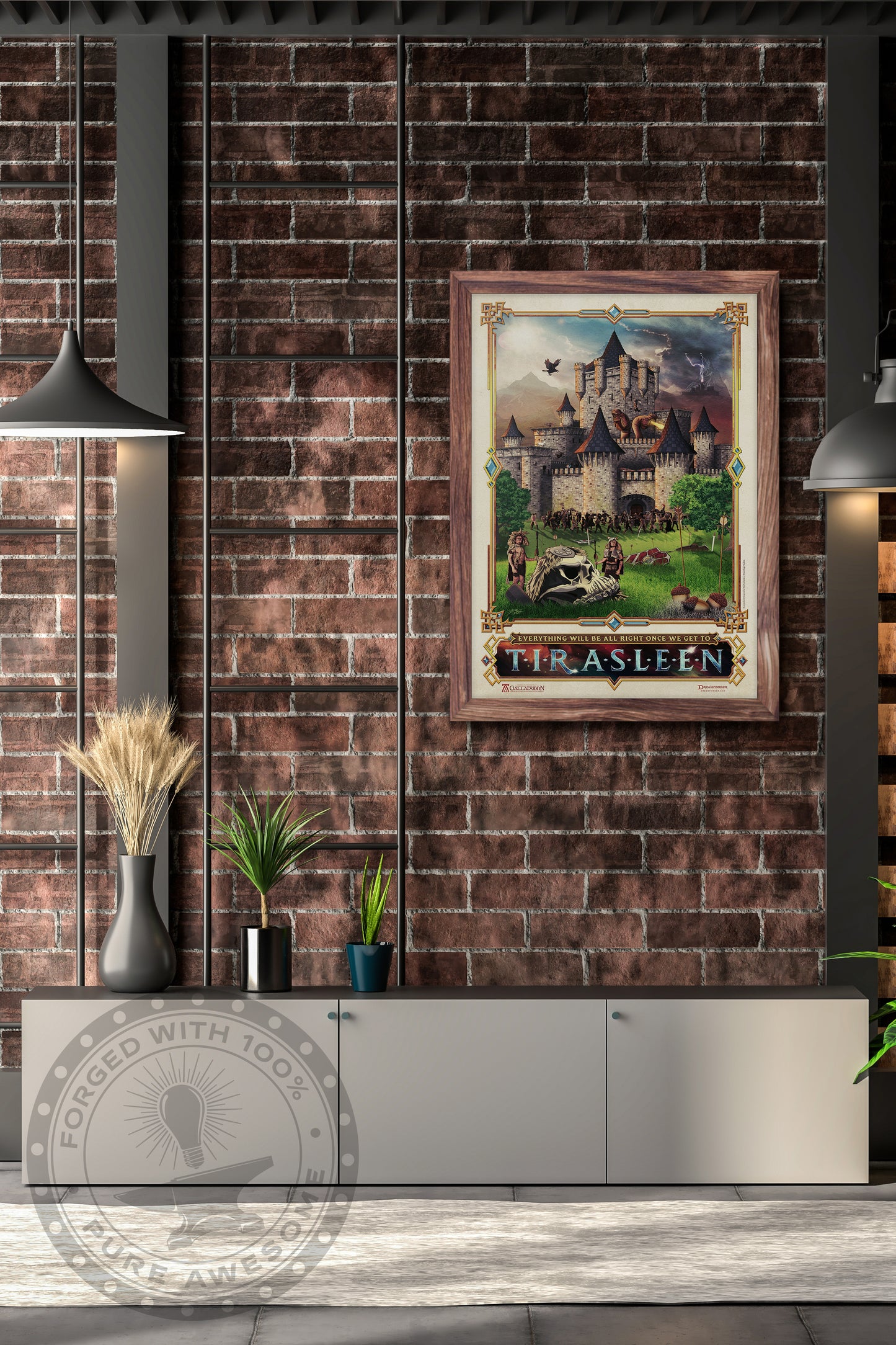 Willow "Tir Asleen" Travel Poster