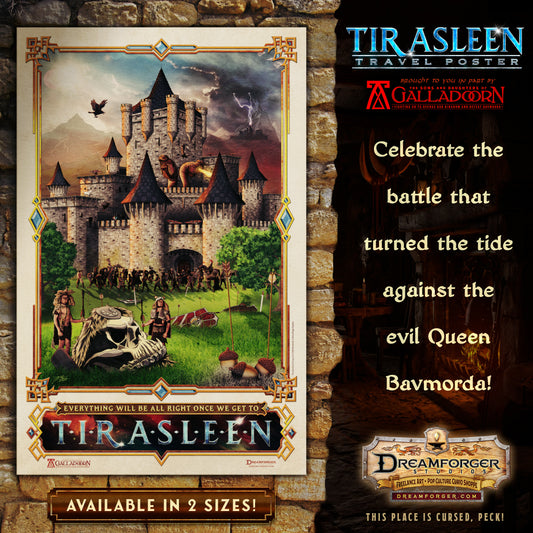 Willow "Tir Asleen" Travel Poster