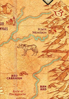 "Map of the Continent" Art Print
