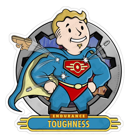 Falling Out "ENDURANCE: Toughness" Vinyl Sticker ("My S.P.E.C.I.A.L Ability" Series)