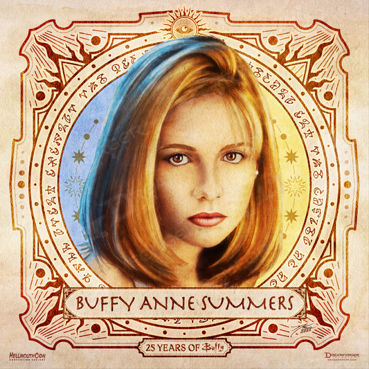 "Buffy Anne Summers" Limited Portrait Art Print • Run of 25 (HellmouthCon 2022 Exclusive)
