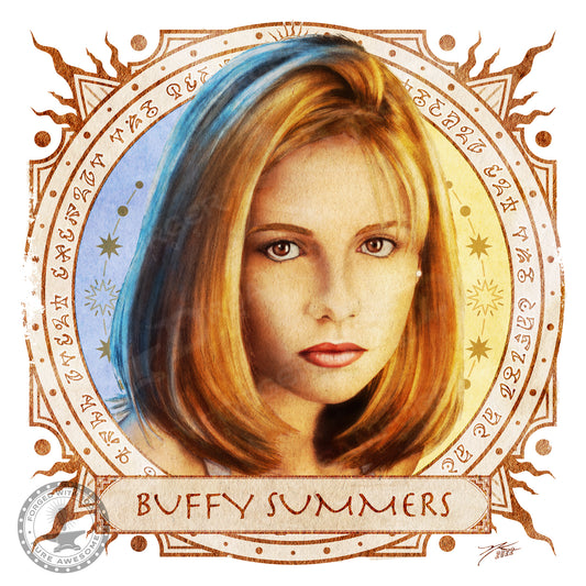 "Buffy Summers" Portrait Art Mini-Print • Run of 150