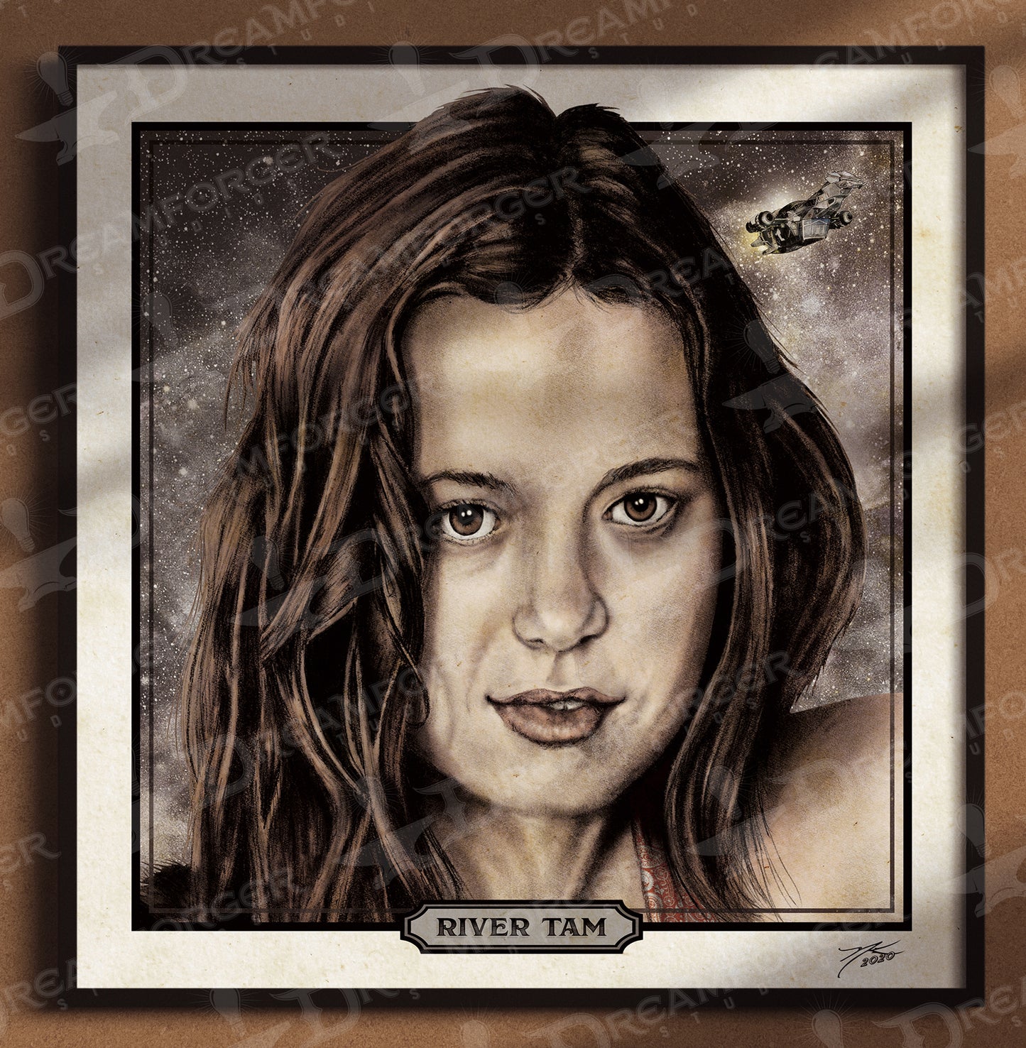 "River Tam" Portrait Art Mini-Print • Run of 150