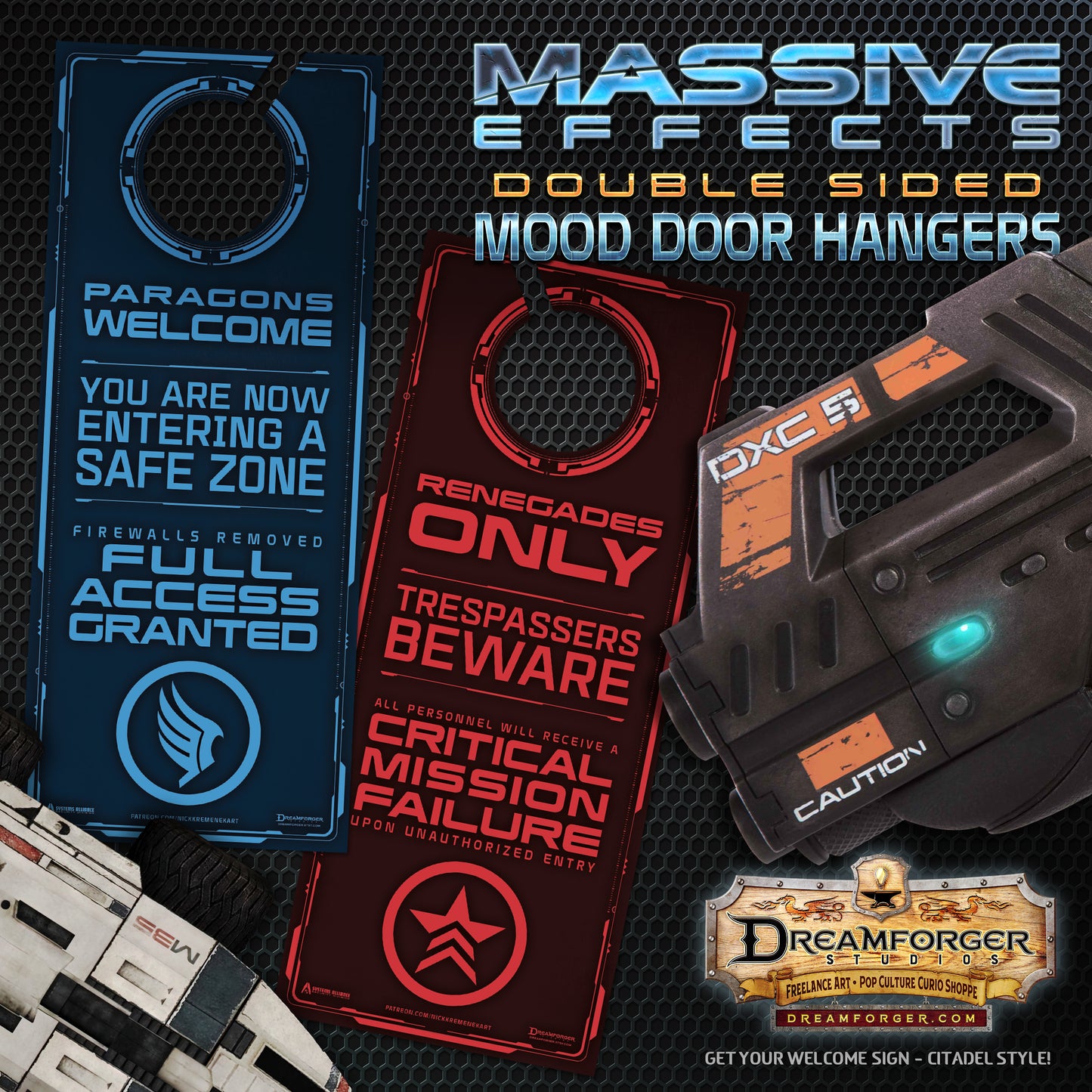 ME Double-Sided "Mood" Door Hangers