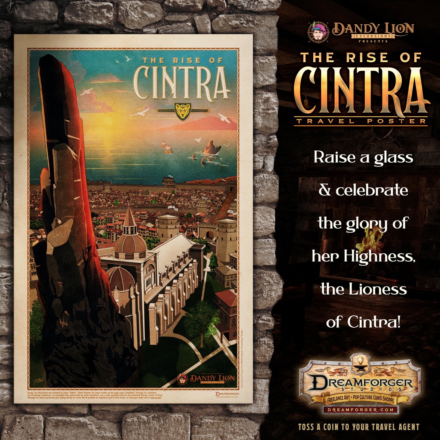 "The Rise of Cintra" (Dandy Lion Excursions Travel series)