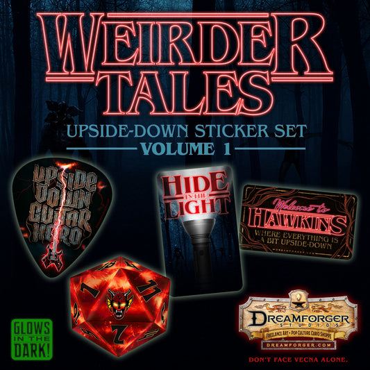 "Weirder Tales" Upside-Down Sticker Set (Volume 1)