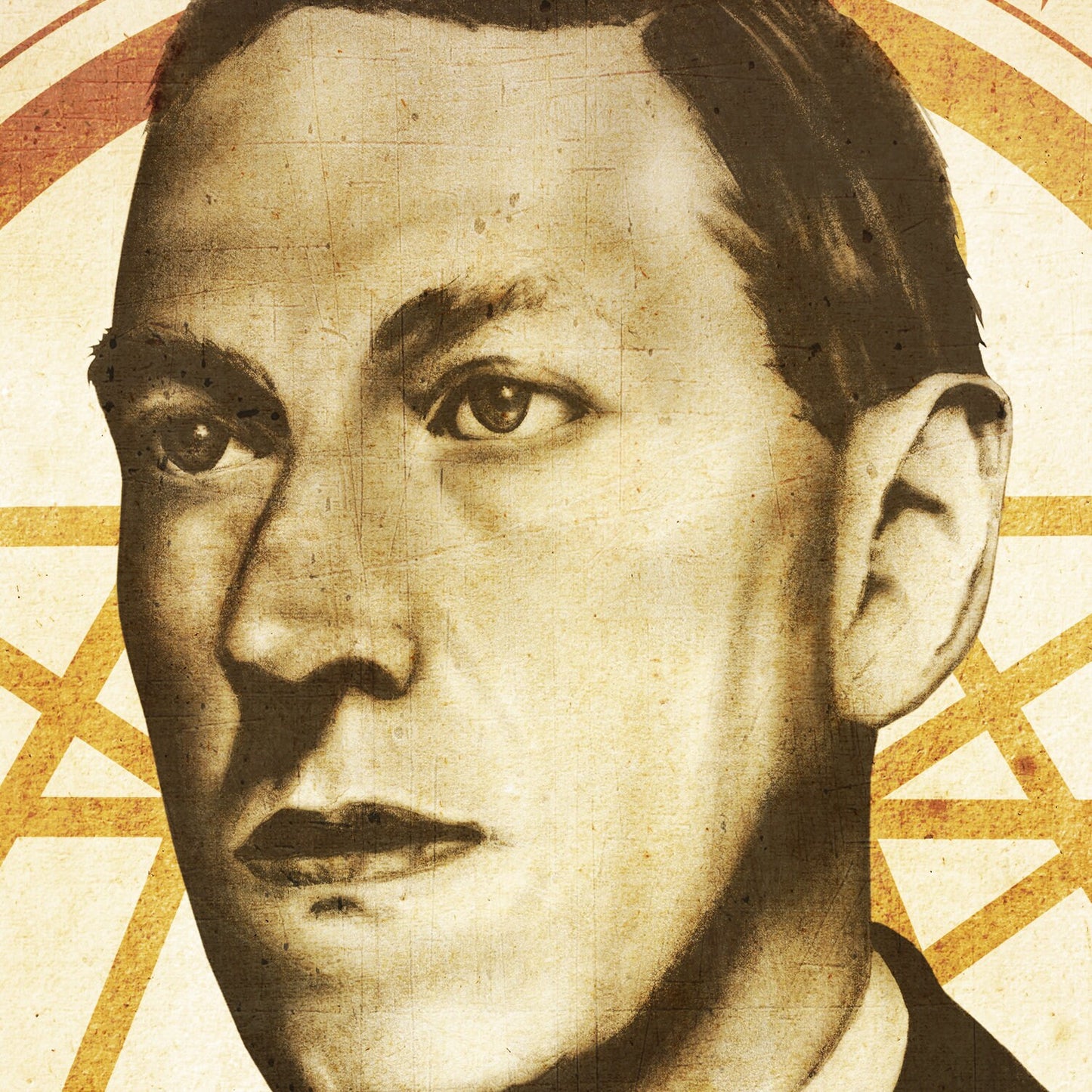 "H.P. Lovecraft" Portrait Art Print • Limited Print Run of 31