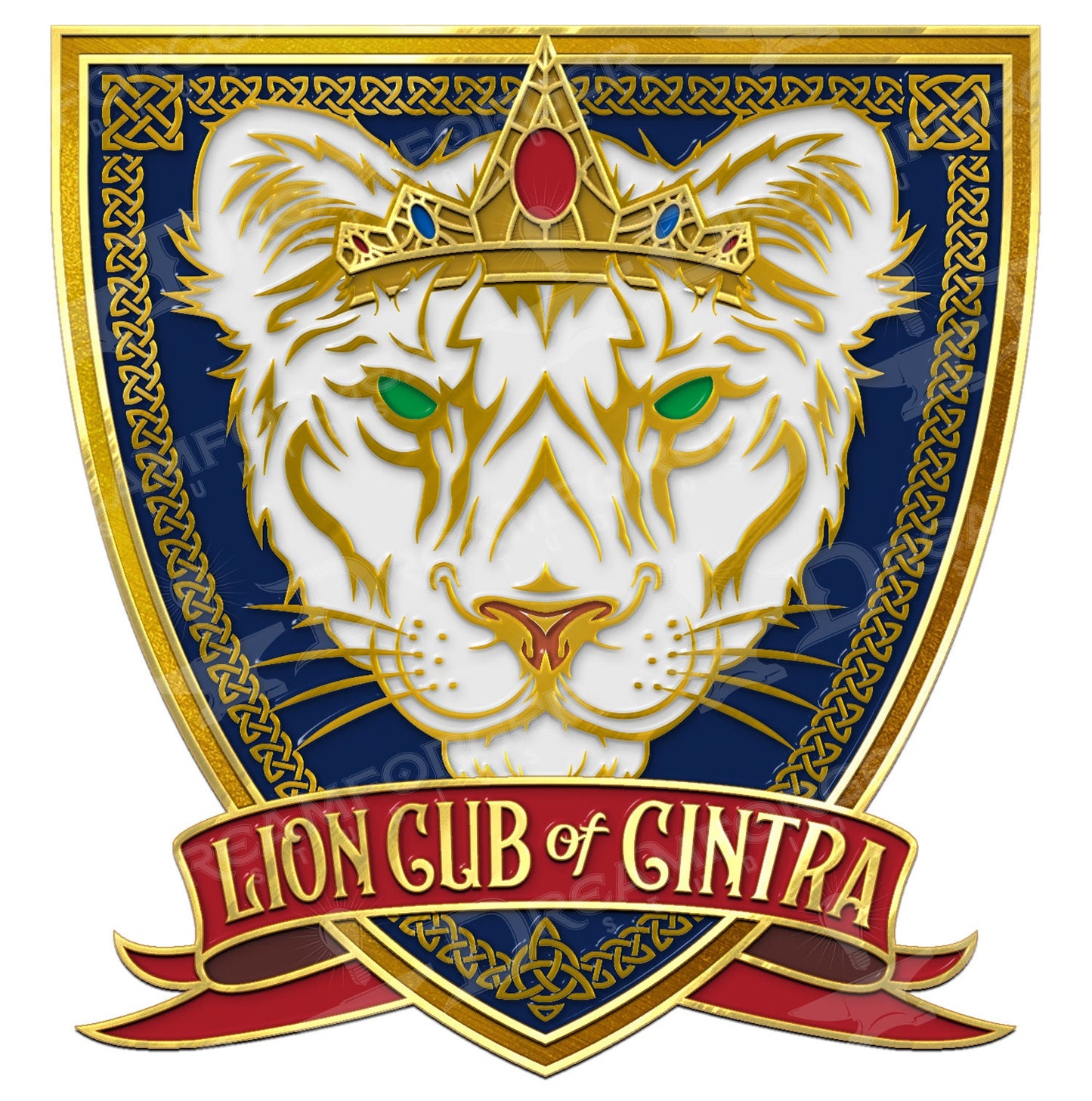 "Lion Cub of Cintra Bundle" - Lapel Pin & Mini-Print!